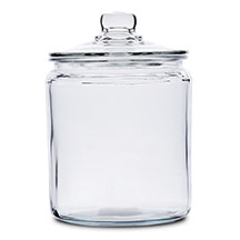 JAR COOKIE CLEAR W/LID GLASS 1 GAL #652377 - Jars